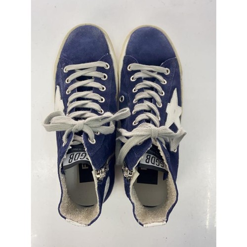 Golden Goose Women's High-cut Sneakers FRANCY Navy EU36/US6 86212c - Picture 17 of 24