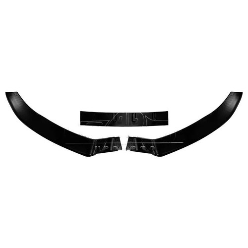 Audi A4 S4 S Line B8 Glanz Schwarz Front Splitter Spoiler Lippe Body Kit Aero 08-12 - Bild 5 von 8