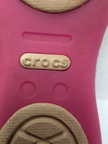 Crocs Huarache Toe Post Flip Flops Jelly Strappy Sandals UK 6 W8 Used Once VGC - Picture 5 of 5