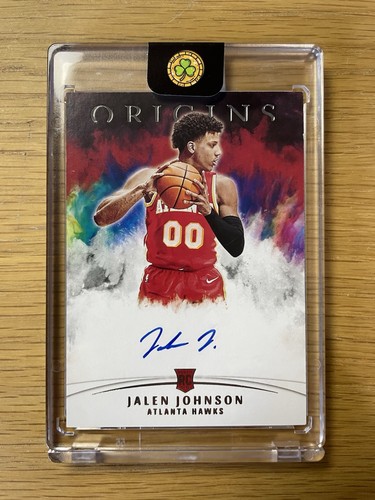 2021-22 Panini Origins Jalen Johnson Rookie On Card Auto - Card# RA-JAL - Picture 2 of 3