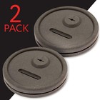 IMPRESA 2 Pack Thermometer and Probe Grommet for Grills - Compatible with Weber