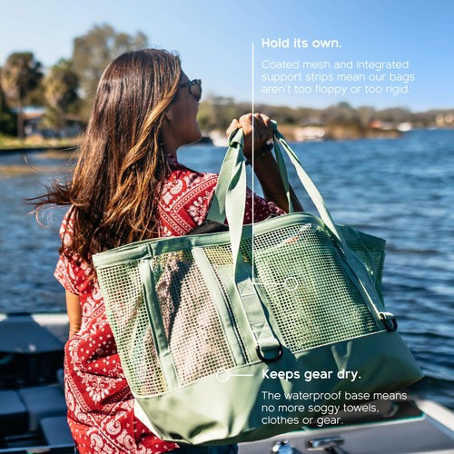 Bolso de Mano MISSION Boat Gear CASSI Exterior Resistente e Impermeable Grado Marino... - Imagen 3 de 9