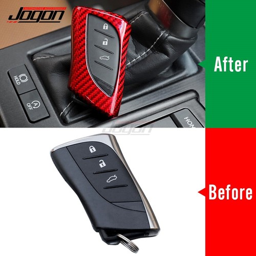Real Carbon Key Fob Shell For Lexus ES LS UX LC500h GX GX460 LX600 Remote Case - Bild 2 von 15