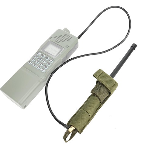 Tactical Antenna Fixation Kit Bag Nylon Fabric For Baofeng Walkie Talkie Radio D - Zdjęcie 6 z 12