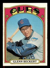 1972 Topps Baseball #45 Glenn Beckert NM *d4