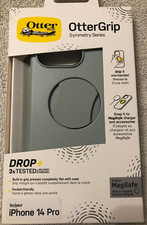 New OtterBox OtterGrip Symmetry Case w/ MagSafe for iPhone 14 Pro - Chill Out