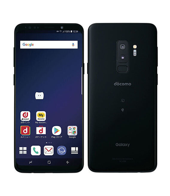 SIMフリー GalaxyS9+ ブラック SCV39  SC-03K 未使用