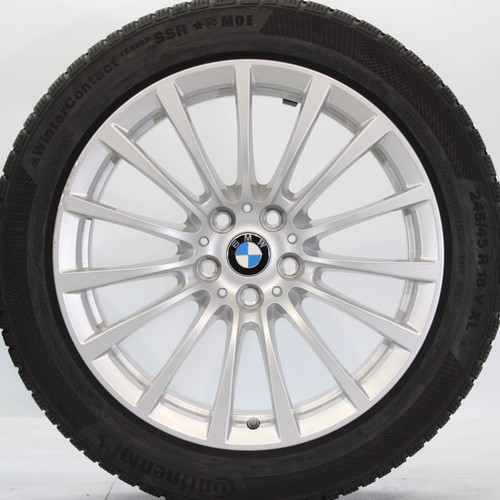 Original BMW 5er G30 G31 Invierno 18 Pulgadas 619 Viel Radio 5/7mm DOT18 RFT - Imagen 3 de 6