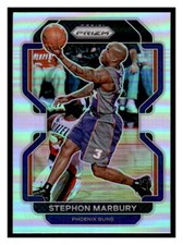 2021-22 Panini Prizm #277 Stephon Marbury Silver Wave