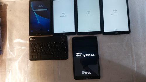 5 x Samsung Galaxy Tab A6 , alle Geräte funktionieren - Bild 2 von 9