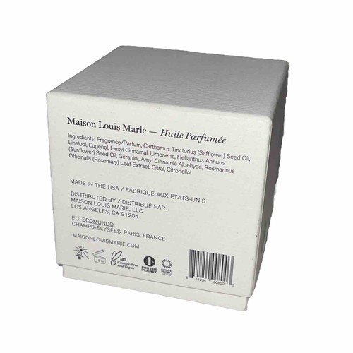 Maison Louis Marie - No.011 Bois de Balincourt Natural Roll-On Perfume Oil - Picture 2 of 2