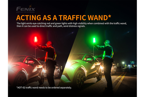 Fenix TK26R 1500 Lumen Rechargeable Flashlight 1 18650 Battery LUMINUS SST40 LED - Picture 5 of 7