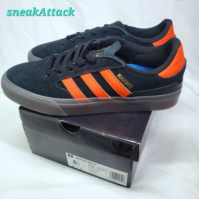 Adidas Busenitz Vulc 2 sz 10 black orange IF2094