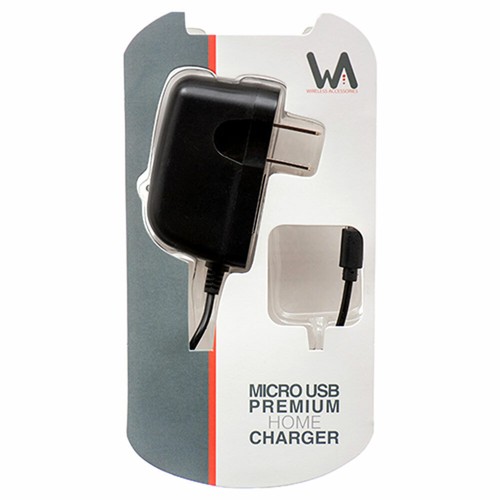 Adaptador de cable de CA cargador de pared para el hogar puerto micro USB premium para TELÉFONO Y TABLETAS - Imagen 4 de 8