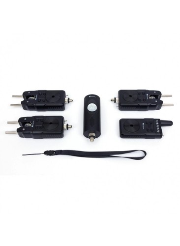 Carp Fishing Bite Alarms Receiver set Crystal RF698 3+1+1 - Picture 3 of 5