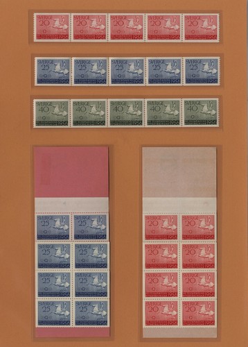 Sweden 1956 Olympics Equestrian Sports MNH stamps Scott #487-489 490a 491a
