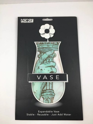 Modgy Plastic Expandable Vase - Lady Liberty - BPA-Free Home ~ Reusable 10"x6" - Picture 1 of 4