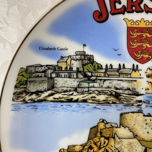 Camiseta deportiva de recuerdo 7 3/4" Islas Británicas Elizabeth Castle Mont Orgueil - Imagen 3 de 11