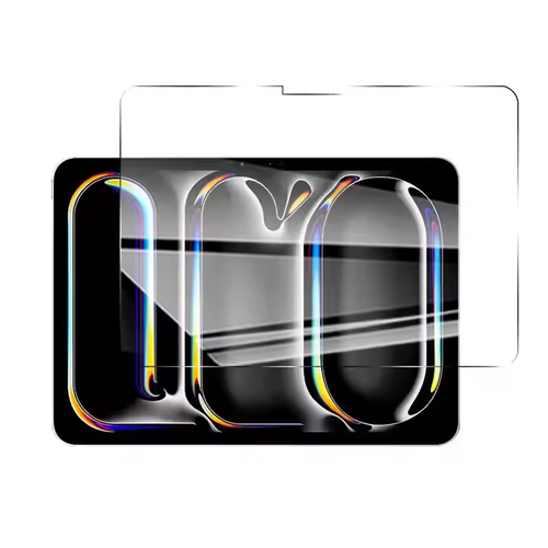 2x Schutzfolie für Apple iPad Pro 13 Zoll M4 2024 klar Displayschutzfolie Folie - Afbeelding 2 van 5