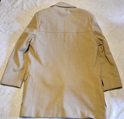 PENDLETON Herren Reine Schurwolle Übermantel Jacke Größe 40 Beige USA - Bild 8 von 10