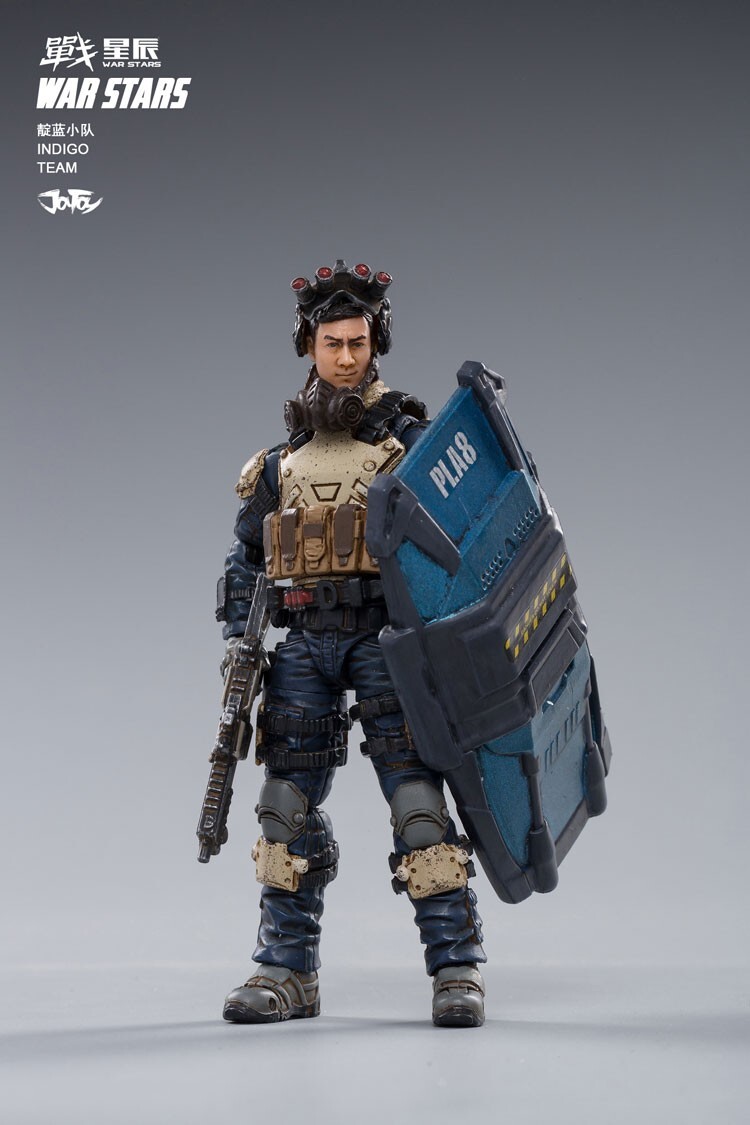 Joytoy Dark Source 1/18 Starhawk 8th Army Indigo Fleet Action