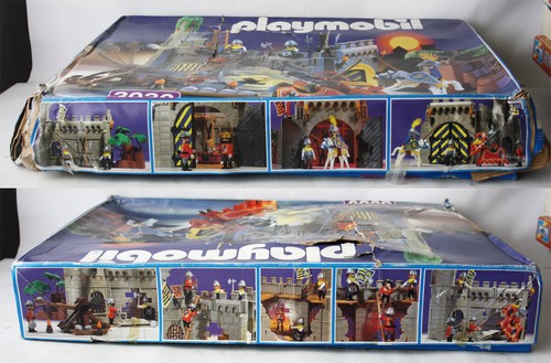 VINTAGE 2000 PLAYMOBIL 3030 ADVENTURE KNIGHTS CASTLE MEDIEVAL NEW SEALED BAGS ! - 第 4/10 張圖片