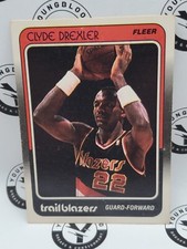 1988-89 Fleer Basketball Clyde Drexler #92