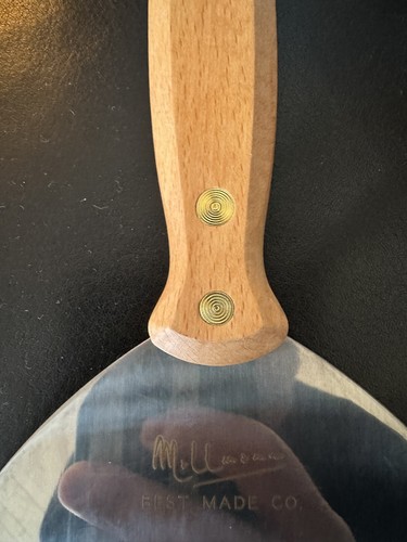 2x New Francis Mallmann x Best Made Co Plancha Griddle Scraper Grill Tool Knife - Picture 10 of 11