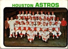 1973 Topps Baseball Houston Astros