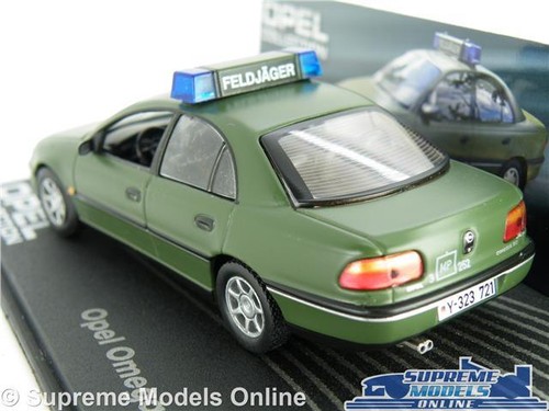 OPEL OMEGA MODEL CAR FELDJAGER 1:43 SCALE GREEN IXO COLLECTION VAUXHALL K8 - Picture 4 of 5