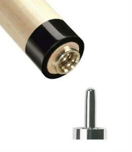 NEW-Players-UniLoc-Pool-Billiards-Cue-Stick-Shaft-12-75mm-Black-Collar-PXS-UBC