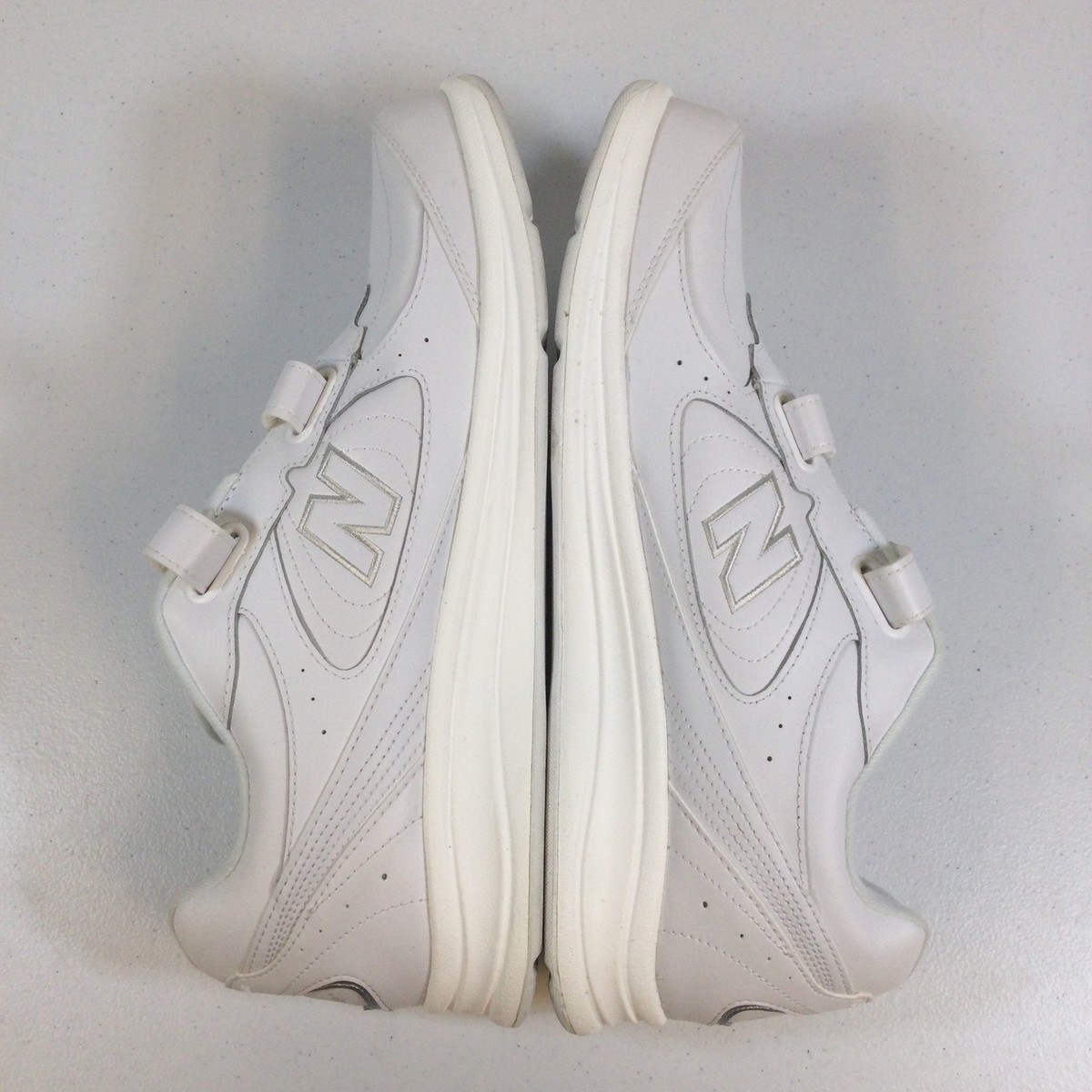 New Balance 577 V1 Mens White Hook And Loop Walking Shoes Size US