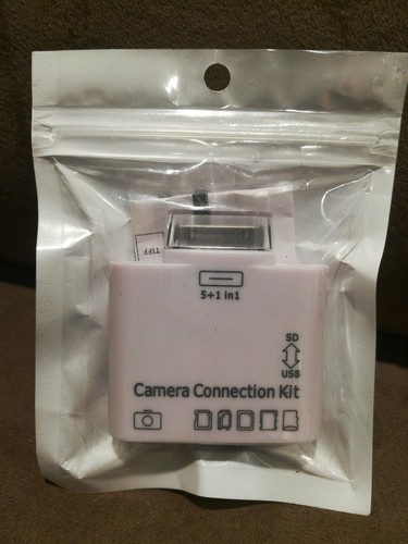 Camera Connection Kit 5+1 in 1 Memory Card Reader For Apple The New iPad - Picture 2 of 4