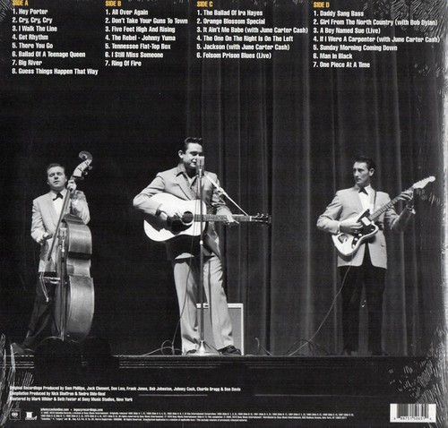 Johnny Cash - The Essential 2 x LP Best Of Vinyl Album NEW Greatest Hits Record - Picture 2 of 3
