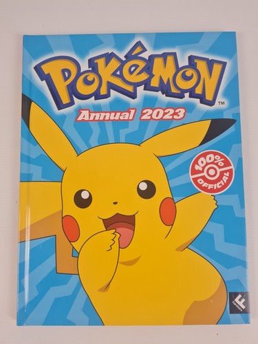 Pokemon Annual 2023 Hardcover Book Pikachu Official PLUS Guidebook & Gift - Picture 2 of 9
