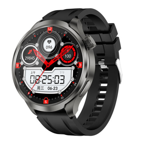 Inteligentny zegarek AMOLED dla mężczyzn (odbiór połączeń / tarcza) Wytrzymały taktyczny tracker fitness - Zdjęcie 3 z 27