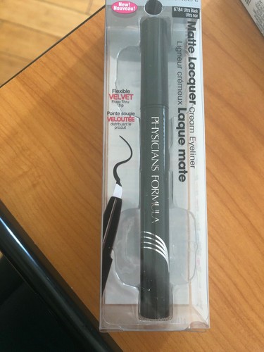 Physicians Formula21n1 Eye Booster Matte Lacquer Cream Eyeliner Ultra Black6784 - Picture 1 of 5