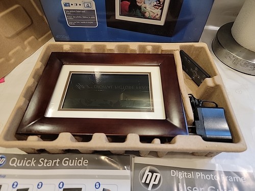 HP 7" Digital Picture Frame df730v1 800 Unused In Box - Picture 3 of 10
