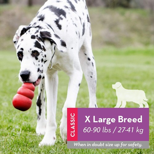 Kong Classic Puppy Dog Treat Toy Toughest Rubber Chew - FREE & FAST POSTAGE - Picture 10 of 14