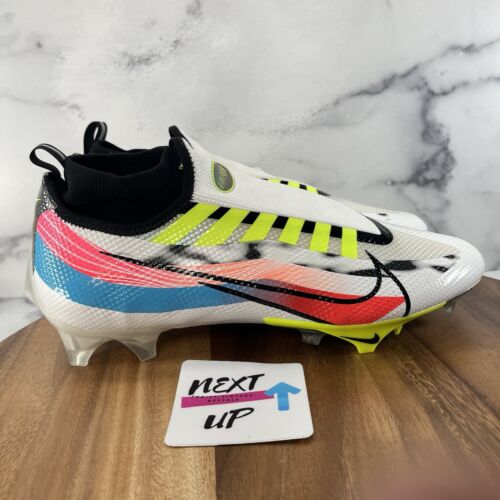 NIKE VAPOR EDGE PRO 360 OBJ MULTICOLOR FOOTBALL CLEATS DR5398-100 MENS SIZE 13 - Picture 3 of 9