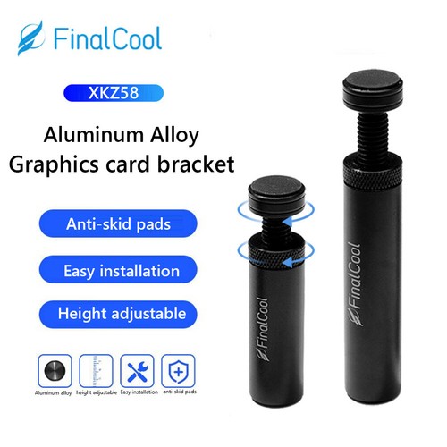 Video Card GPU Holder Vertical Telescopic Rotating Graphics Cards Support Stand - Picture 15 of 18