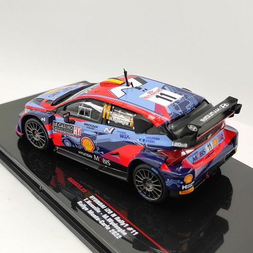 Diecast IXO 1/43 Scale Hyundai I20 N Rally1#11 Monte Carlo Rally Alloy Car Model - Picture 11 of 18