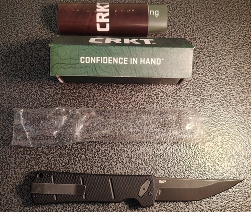 CRKT 2908 Inazuma No Ken Compact Pocket Knife 3.68" Assisted Opening Knife