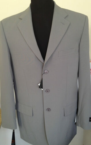 Men's Basic 2, or 3 button Jacket and Pants Solid 2 Piece Set By Fortino Landi - Picture 2 of 6