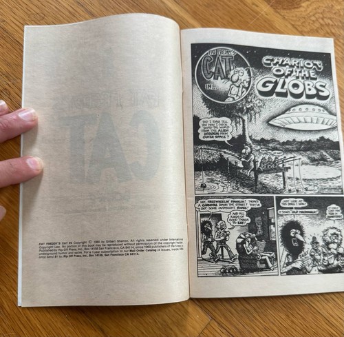 The Adventures of Fat Freddy's Cat (Book 2, 4, 5, & 6) 1980 Rip Off Press - Picture 4 of 13