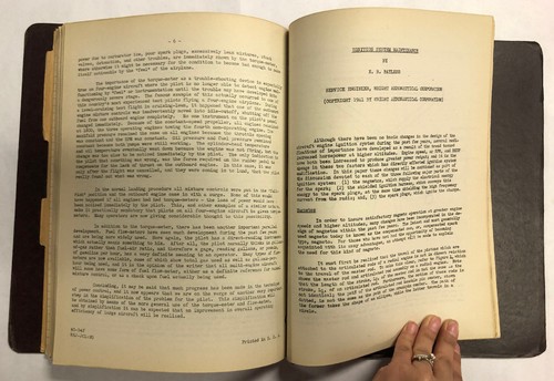 Manual para estudiantes de la división de servicio Wright 1938 - original - Imagen 10 de 12