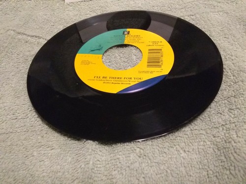 45 RPM Kenny Rogers Reprise 7-18835 "Bed of Roses/I'll be There for You"  Excel - Picture 3 of 8