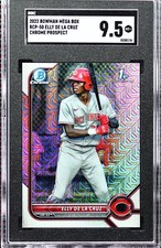 ELLY DE LA CRUZ  -  2022 BOWMAN CHROME MEGA BOX PROSPECT #BCP50   SGC MINT 9.5