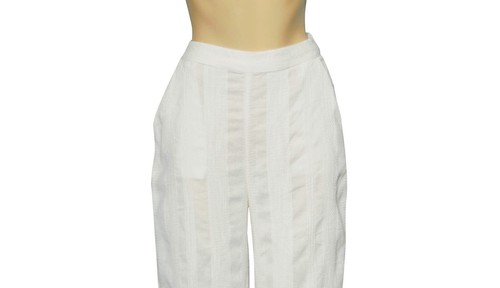 Free People Banita Hose S 6 Damen Freizeit endlos Sommer weiß Boho NEU 38845 - Bild 3 von 7