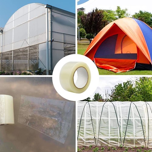 Greenhouse Film Repair Tape Reinforced 6 Mil Greenhouse Cover Plastic Sheeting T - Picture 6 of 7